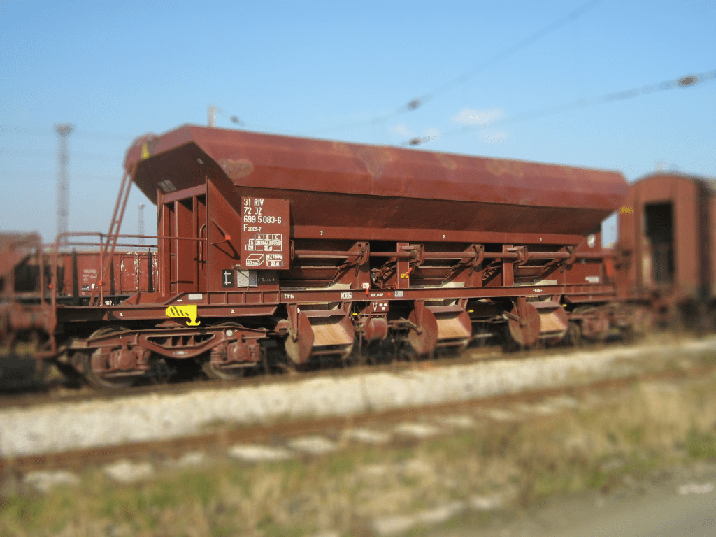 Special high-sided open wagon