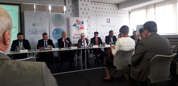 ПРИВРЕДНА КОМОРА СРБИЈЕ ОРГАНИЗОВАЛА ПОСЛОВНИ ФОРУМ ПОД НАЗИВОМ „МОГУЋНОСТИ ПОСЛОВАЊА РЕГИОНА ЗАПАДНОГ БАЛКАНА И РЕГИОНА НОРДИЈСКИХ ЗЕМАЉА“